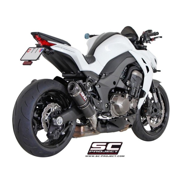SC Project para KAWASAKI Z1000 (2014 - 2016) - Par de escapes GP-Tech carbono