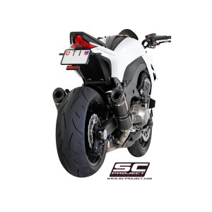 SC Project para KAWASAKI Z1000 (2014 - 2016) - Par de escapes GP-Tech carbono