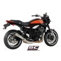 SC Project para KAWASAKI Z900 RS (2018 - 2020) - Cafe - Escape Conico 70s acero inoxidable