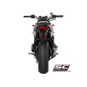 SC Project para KAWASAKI Z900 RS (2018 - 2020) - Cafe - Escape Conico 70s acero inoxidable