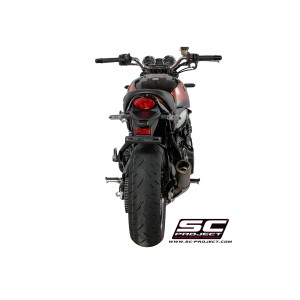 SC Project para KAWASAKI Z900 RS (2018 - 2020) - Cafe - Escape S1-GP titanio