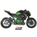 SC Project para KAWASAKI Z800 (2012 - 2016) - Escape Oval carbono