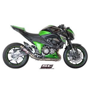 SC Project para KAWASAKI Z800 e version (2012 - 2016) - Escape GP-M2 carbono