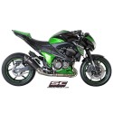 SC Project para KAWASAKI Z800 e version (2012 - 2016) - Escape Conic carbono