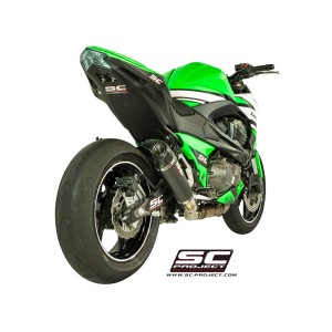 SC Project para KAWASAKI Z800 e version (2012 - 2016) - Escape Conic carbono
