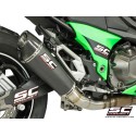 SC Project para KAWASAKI Z800 e version (2012 - 2016) - Escape Conic carbono