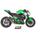 SC Project para KAWASAKI Z800 e version (2012 - 2016) - Escape Oval carbono