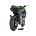 SC Project para KAWASAKI Z800 e version (2012 - 2016) - Escape Oval titanio