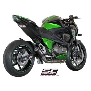SC Project para KAWASAKI Z800 e version (2012 - 2016) - Escape CR-T carbono
