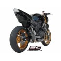 SC Project para KAWASAKI Z750 (2007 - 2014) - R - Escape Oval carbono