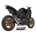 SC Project para KAWASAKI Z750 (2007 - 2014) - R - Escape Oval titanio