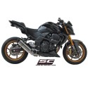 SC Project para KAWASAKI Z750 (2007 - 2014) - R - Escape Oval titanio