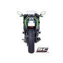 SC Project para KAWASAKI NINJA 650 (2017 - 2019) - Línea de escape completa 2-1 acero inoxidable, con escape SC1-R GT titanio