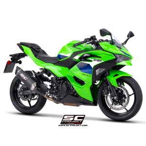 SC Project para KAWASAKI Ninja 500 (2024 - 2026) - Escape SC1-X carbono