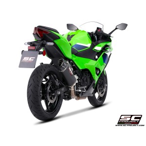 SC Project para KAWASAKI Ninja 500 (2024 - 2026) - Escape SC1-X carbono