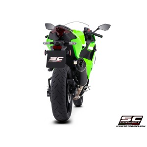 SC Project para KAWASAKI Ninja 500 (2024 - 2026) - Escape SC1-X carbono