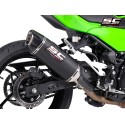 SC Project para KAWASAKI Ninja 500 (2024 - 2026) - Escape SC1-X carbono
