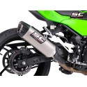 SC Project para KAWASAKI Ninja 500 (2024 - 2026) - Escape SC1-X titanio