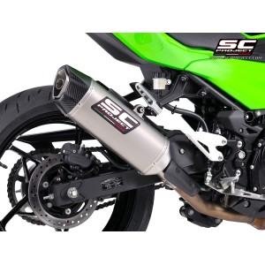 SC Project para KAWASAKI Ninja 500 (2024 - 2026) - Escape SC1-X titanio