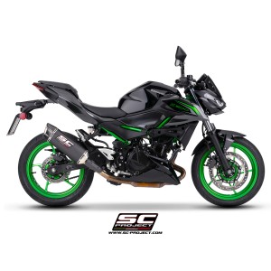 SC Project para KAWASAKI Z500 (2024 - 2026) - Escape SC1-X carbono