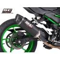 SC Project para KAWASAKI Z500 (2024 - 2026) - Escape SC1-X carbono