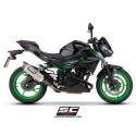 SC Project para KAWASAKI Z500 (2024 - 2026) - Escape SC1-X titanio
