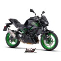 SC Project para KAWASAKI Z500 (2024 - 2026) - Escape SC1-X titanio