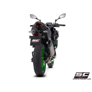 SC Project para KAWASAKI Z500 (2024 - 2026) - Escape SC1-X titanio