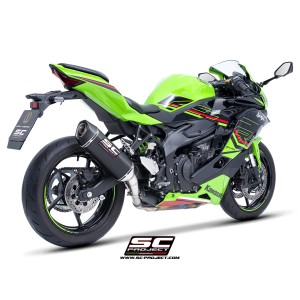 SC Project para KAWASAKI NINJA ZX-4R - RR (2024 - 2026) - Escape SC1-S carbono