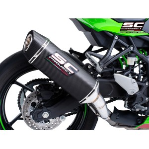 SC Project para KAWASAKI NINJA ZX-4R - RR (2024 - 2026) - Escape SC1-S carbono