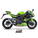 SC Project para KAWASAKI NINJA ZX-4R - RR (2024 - 2026) - Escape S1 titanio