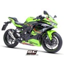 SC Project para KAWASAKI NINJA ZX-4R - RR (2024 - 2026) - Escape S1 titanio