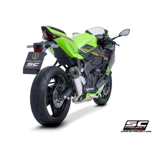 SC Project para KAWASAKI NINJA ZX-4R - RR (2024 - 2026) - Escape S1 titanio