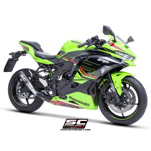 SC Project para KAWASAKI NINJA ZX-4R - RR (2024 - 2026) - Escape CR-T carbono
