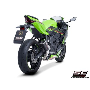 SC Project para KAWASAKI NINJA ZX-4R - RR (2024 - 2026) - Escape CR-T carbono