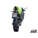 SC Project para KAWASAKI NINJA ZX-4R - RR (2024 - 2026) - Escape CR-T carbono