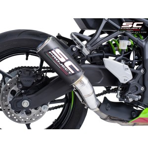 SC Project para KAWASAKI NINJA ZX-4R - RR (2024 - 2026) - Escape CR-T carbono