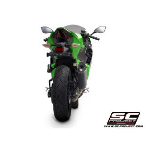 SC Project para KAWASAKI NINJA 400 (2018 - 2020) - Escape SC1-M carbono