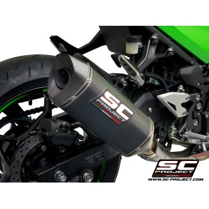 SC Project para KAWASAKI NINJA 400 (2018 - 2020) - Escape SC1-M carbono