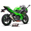 SC Project para KAWASAKI NINJA 400 (2018 - 2020) - Escape CR-T titanio
