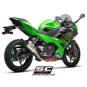 SC Project para KAWASAKI NINJA 400 (2018 - 2020) - Escape CR-T titanio