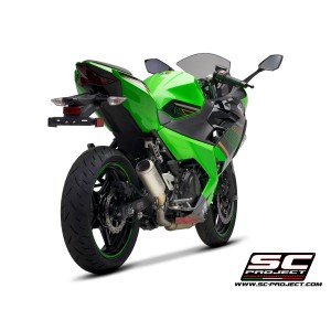 SC Project para KAWASAKI NINJA 400 (2018 - 2020) - Escape CR-T titanio