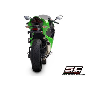 SC Project para KAWASAKI NINJA 400 (2018 - 2020) - Escape CR-T titanio