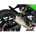 SC Project para KAWASAKI NINJA 400 (2018 - 2020) - Escape CR-T titanio