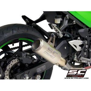 SC Project para KAWASAKI NINJA 400 (2018 - 2020) - Escape CR-T titanio