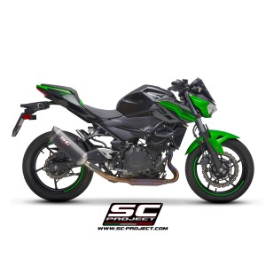 SC Project para KAWASAKI Z400 (2019 - 2020) - Escape SC1-M carbono