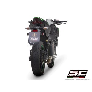 SC Project para KAWASAKI Z400 (2019 - 2020) - Escape SC1-M carbono