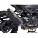 SC Project para KAWASAKI Z400 (2019 - 2020) - Escape SC1-M carbono