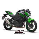 SC Project para KAWASAKI Z400 (2019 - 2020) - Escape SC1-M titanio