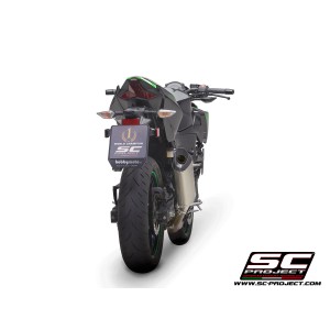 SC Project para KAWASAKI Z400 (2019 - 2020) - Escape SC1-M titanio